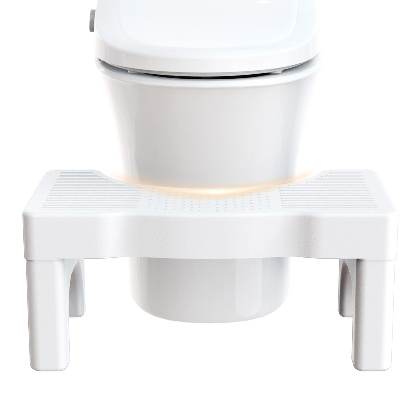 Bidet Toilet Seat Elongated &Heavy Duty Toilet Stool for Squatting